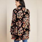 Anthropologie  Eva Franco Velvet Kimono Jacket Top Photo 1
