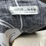 Clothes by kvp. Ingrid Robe in Calla Lily S/M linen robe top Black Photo 10