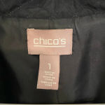 Chico's EUC | Chico’s women’s padded diamond stitch vest — medium Photo 3