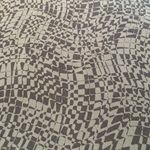 Garnet Hill Swing Midi Dress Color Onyx Texture Floral Lagenlook Grey Size XL Photo 6