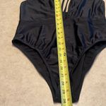 Frederick's of Hollywood Frederick’s of Hollywood One Piece Swimwear Sexy Swimsuit High Cut Deep-V size L Photo 5