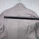 Skies Are Blue  Blazer Jacket Women Large Collarless Open Front 3/4 Roll Sleeve Photo 5