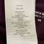 zuda Blackberry Bermuda Swim Skort Women SZ 4X #1260 Purple Photo 8