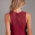 Azazie  A-Line Burgundy Bridesmaid Dress Photo 3