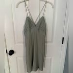 Princess Polly Jessa Mini Dress Sage Photo 3