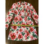 Alice + Olivia  Latoya Floral Mini Long Sleeve Blazer Dress size 0 Photo 10