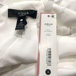 AQUA Bloomingdale’s Cutout Tiered Gown in Off White, Size S New 4 New w/Tag $298 Photo 2