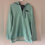 L.L. Bean Women’s Small Hooded Sweatshirt Soft Cotton Rugby Hiking Casual Green Photo 10