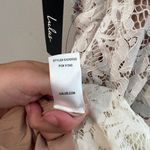 Lulus NWT - One Wish White Lace Midi Dress Wedding Bridal Cocktail Formal Photo 9