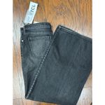 NEW PTCL Womens Black Wash Straight Wide Leg Jeans 28 Sustainable Denim Pants Photo 4
