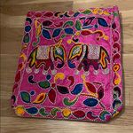 Colorful Embroidered Tote Bag from the Indian Pink Photo 0