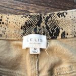 Le lis  Snakeskin Print Denim High Waist Straight Leg Pants Medium Photo 5