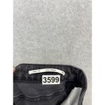 ZARA  Women's Black Denim Jeans Mid Rise Slim Distressed Size 6 Photo 4