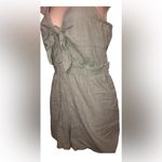 One Clothing Elegant Green cutout Sleeveless romper junior sz Large Photo 3