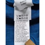 Lucky Brand Blue Quilted Floral Zip Jacket SZ S Photo 7