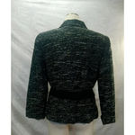 Tahari  Belted Textured Jacket & Skirt Suit Size 12P Photo 4