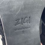 Zigi Bretti Women’s Black Suede Block Heel Mules Size 9 – Western Boho Slip Photo 10