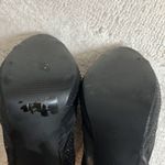 Top Moda  Black Peep Toe Stiletto Heels Size 8 Photo 5