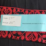 Black and Red Sheer Women's Robe NWOT Size Medium Black Long Robe Photo 6