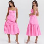 House Of CB HOUSE OF‎ CB 'Elia' French Pink Midi Sundress size XS Photo 3