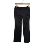 Cartonnier Anthropologie Pinstripe Wide Leg Trouser Pants Women’s 2 Black Blue Photo 2