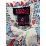 Rock & Roll Denim Ladies Boots Print West Desperado Boot Print Skort Top Set‎ XL Photo 3