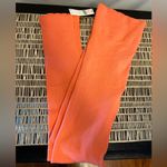 Anthropologie NWT Orange Ribbed Lettuce Trim Athletic Legging Medium Photo 6