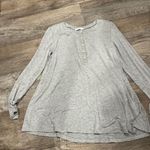 Carly Jean Los Angeles Carly jeans Gray Henley Top small Photo 2