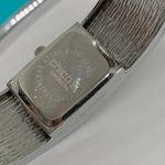 Chico's Chico’s women’s Quartz analog watch 20mm silver blue tone cuff bracelet 7.5” run Photo 6