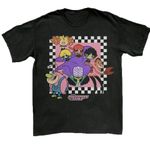 NWOT The Powerpuff Girls Black Graphic T Photo 0