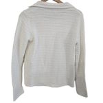 Coldwater Creek Sz Med Women Asymmetric Zip Cardigan Sweater Photo 1