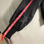 Stardust Hotel Las Vegas Black Silky Bomber Jacket Vintage Size Small Classic Photo 5