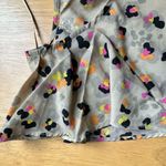 Attention  Leopard Animal Print Ruffle Sleeve Top in Tan/Orange/Pink - Size Small Photo 5