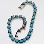 Handcrafted Swarovski Crystal Bracelet Rhodium Photo 1