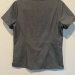 FIGS Scrub Top Womens Aqua Blue Catarina Small One Pocket Short Sleeve Stretch Photo 5