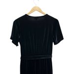 Baltic Born NWT  Nadine Velvet Midi Dress Black Size Medium Party Wedding Holiday Photo 7