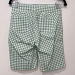 J. McLaughlin  Masie Shorts 4 NWT $138 Catalina Stretch Pull On Green Gingham Photo 1