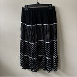 Cathy Daniels  Black and White Polka Dot Midi Skirt Photo 3