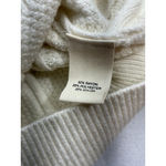Womans Marled Sweater XL Cream Cable Knit Pullover Long Sleeve Photo 3