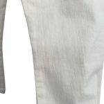 Veronica Beard Carson Jeans Ankle Flare High Rise Ecru Ivory Size 26 US 2 Photo 14