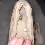 UGG  Dakota Water Resistant Pom Pom Cream Moccasin Slipper Size 8 Retail $120 Photo 3