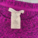 Philosophy  pink and black knit woven long sleeve sweater shirt size small Photo 4