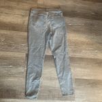 Old Navy  Mid Rise Rockstar Grey Skinny Jeans Photo 4