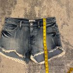 Mudd  Dark Blue Denim Jean Shorts Photo 3
