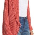 Free People I'll Be Around Chunky Fringe Cardigan size Small Photo 0