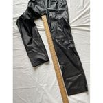 Dana Buchman  Women's Black 100% Leather Pants Size‎ 4 Soft Lined W Flaw Photo 4