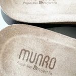 Munro  Leopard Print‎ Elastic Slide Sandals Women’s Size 9.5 WW Comfort Shoes EUC Photo 9