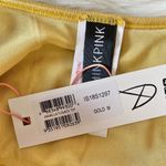 Princess Polly  MinkPink Yellow Golden Cold Shoulder Flounce Bikini Top Sz M Photo 70