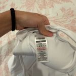 Gymshark White  Sports Bra Photo 2