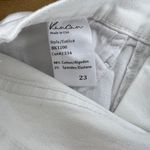 KanCan USA Kan Can White Denim High Waist Ripped Shorts Photo 3